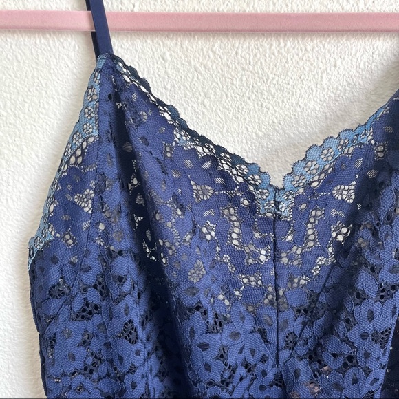 Victoria’s Secret / Blue Lace Romper - Picture 5 of 8